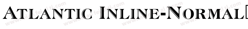 Atlantic Inline-Normal手机版字体转换